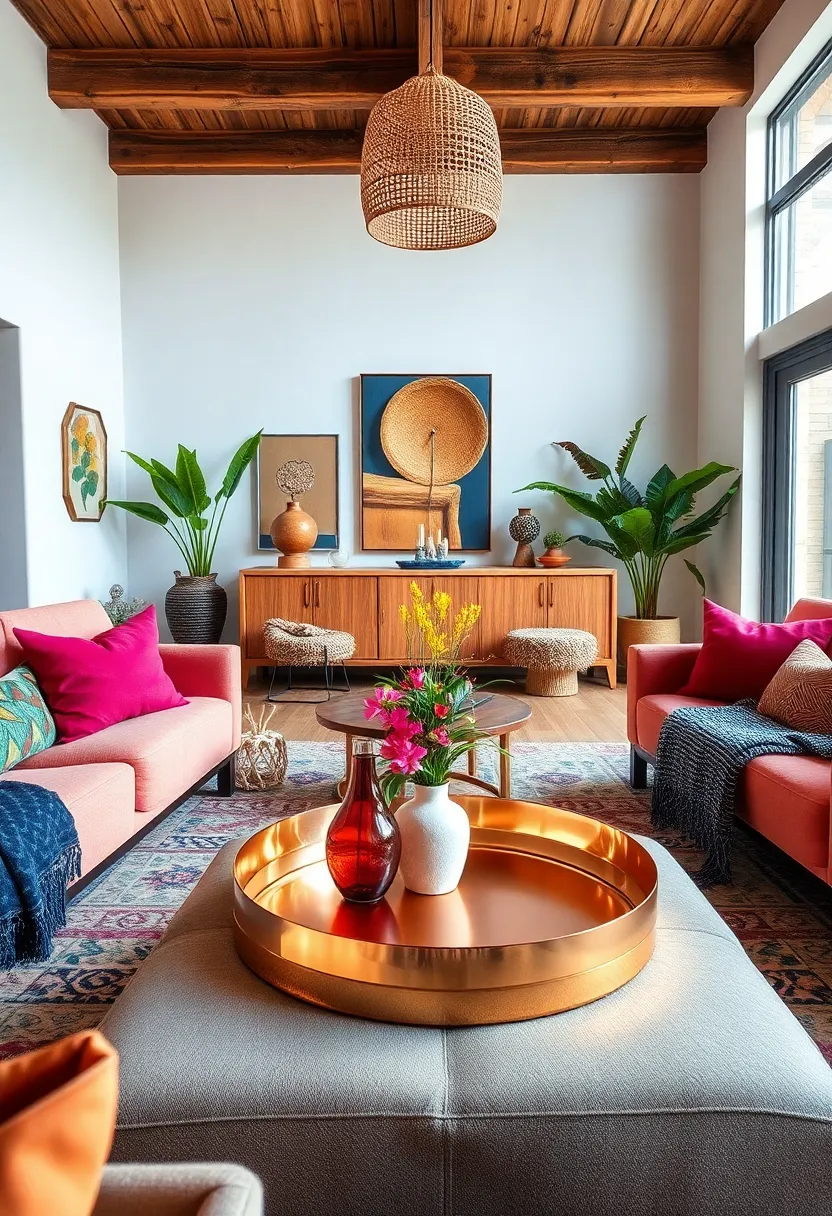 Handcrafted⁤ Copper Coffee Table⁢ Tray