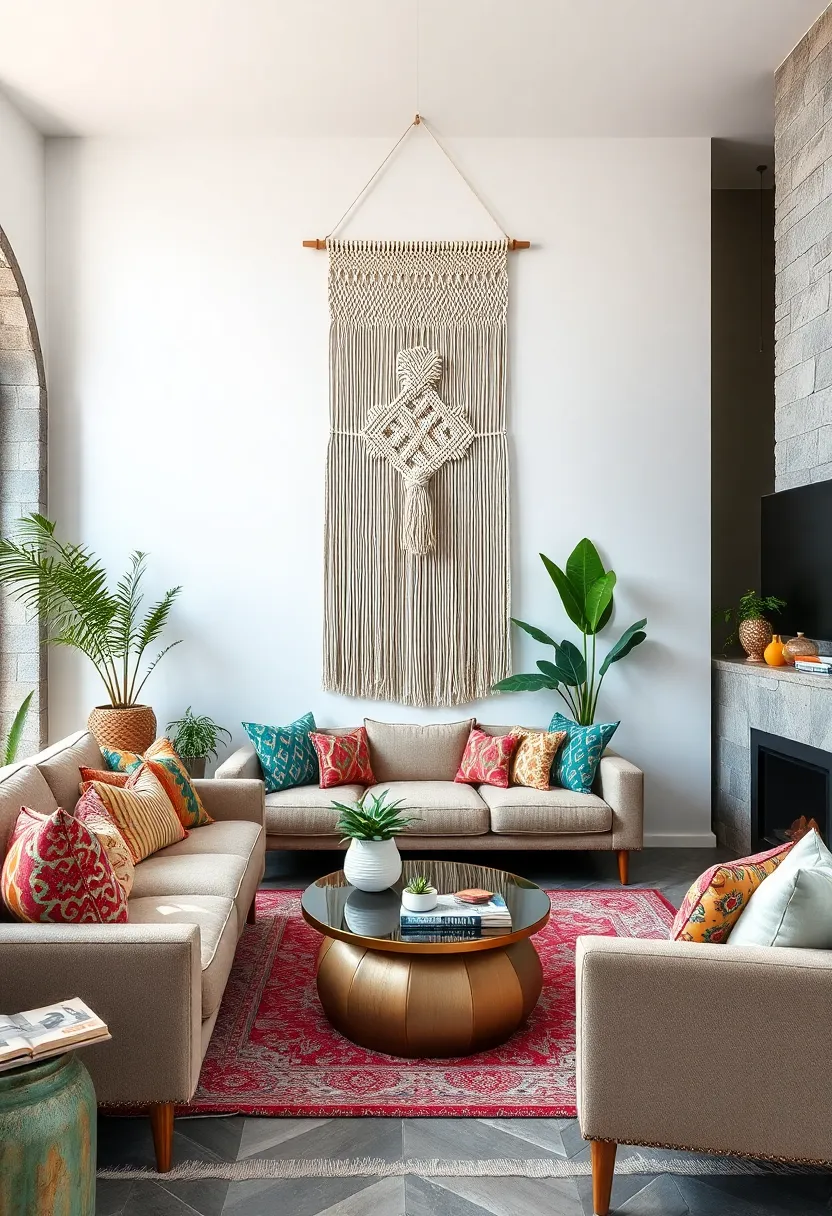 Vintage‌ Macramé Wall Hanging​ with Intricate Knotting