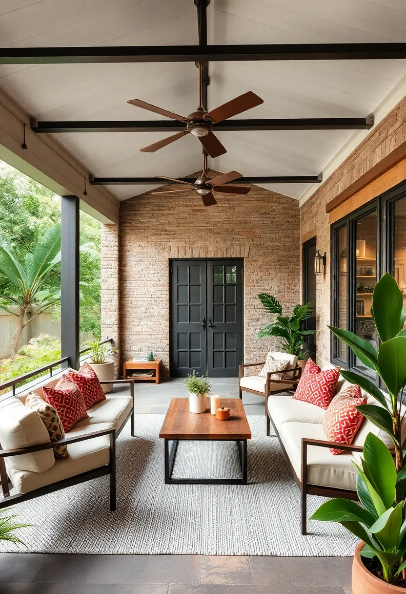 Industrial‍ Edge: Exposed ⁣metal frames combined with reclaimed wood elements⁢ and modern lighting⁤ fixtures for a bold look