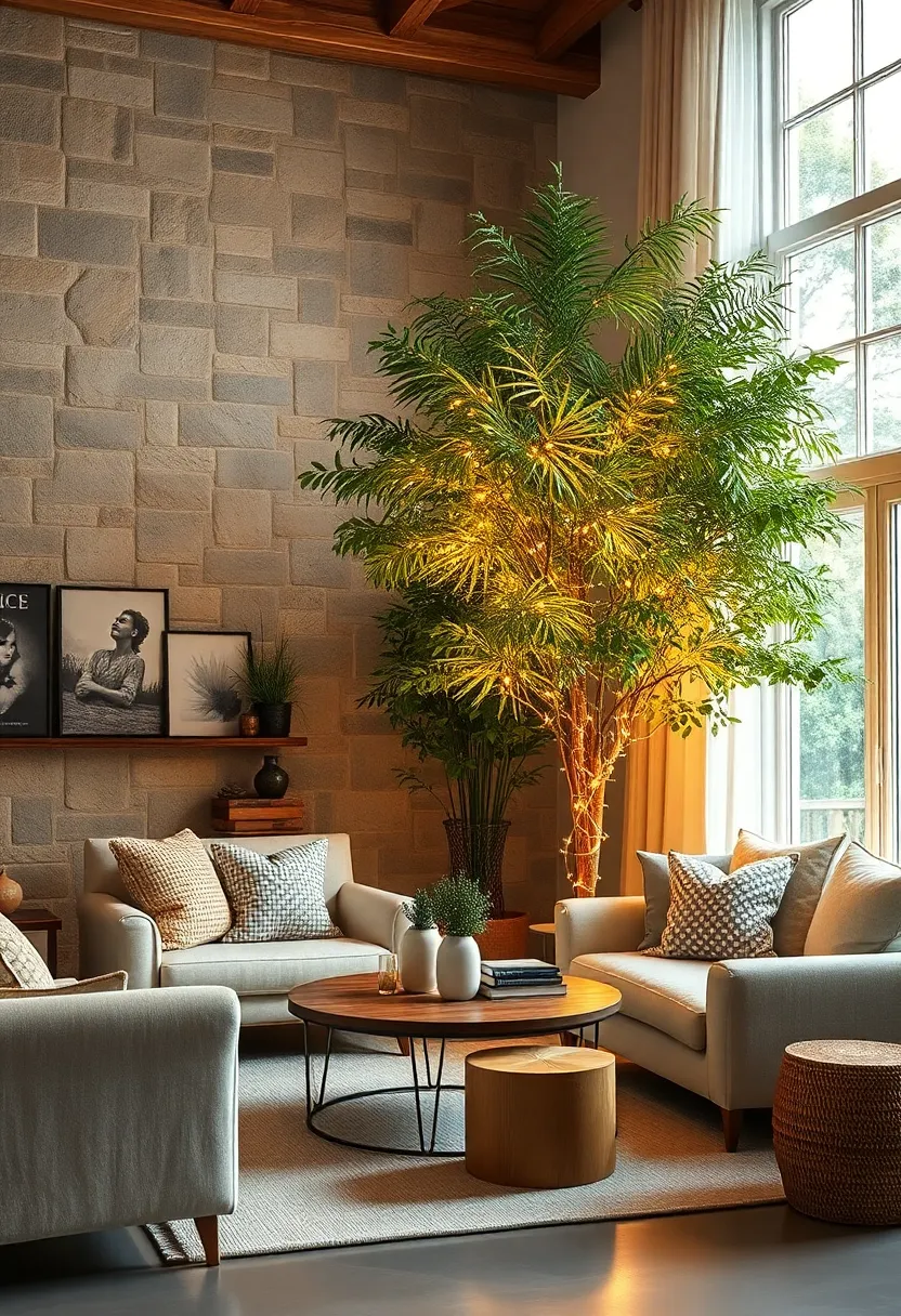 Wrap fairy lights around an indoor‌ tree or ⁢large plant⁢ to‌ bring nature indoors with a ‌whimsical glow