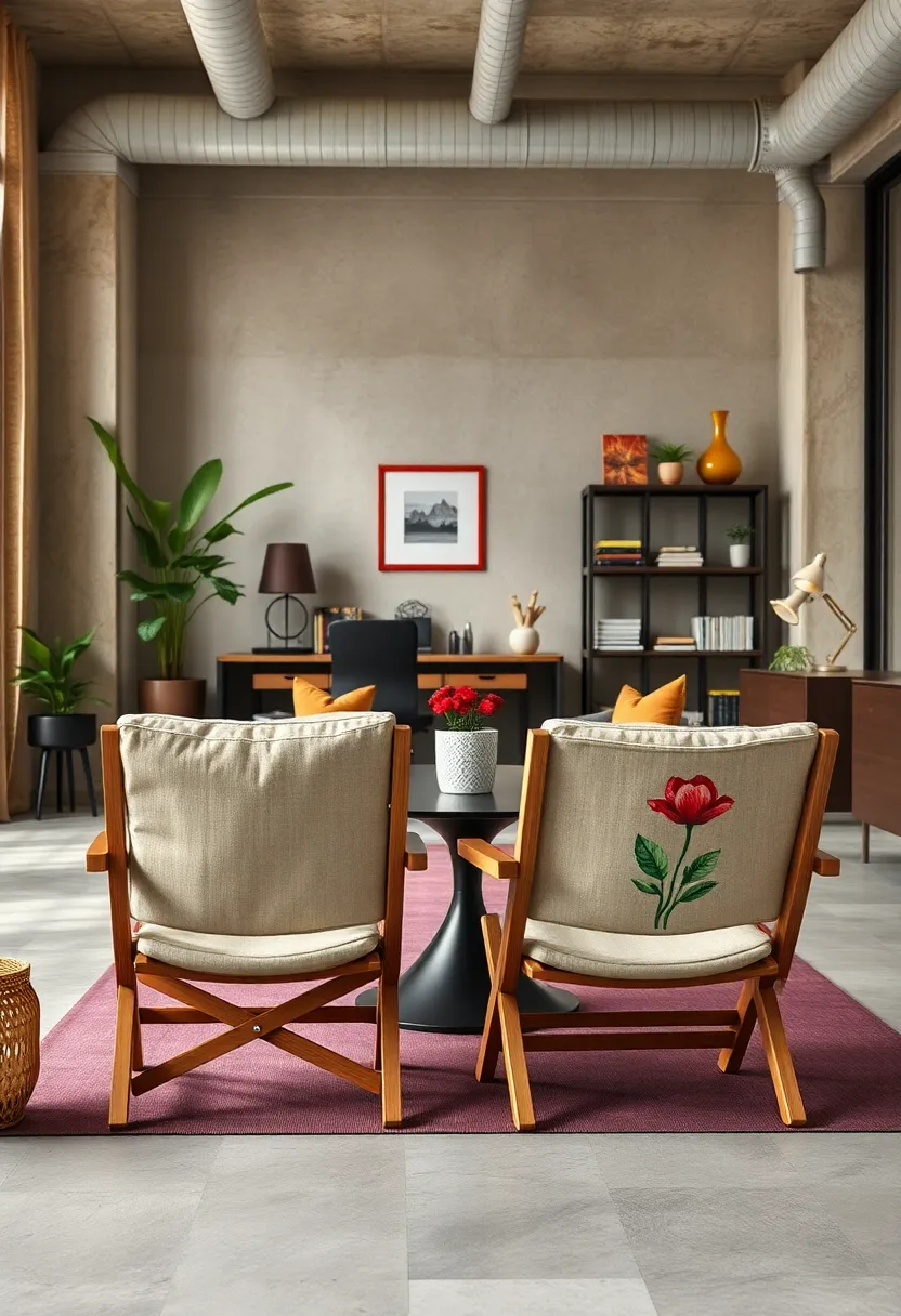 Folding Chairs with‌ Hand-Painted⁢ Details to Add a Personal​ Touch