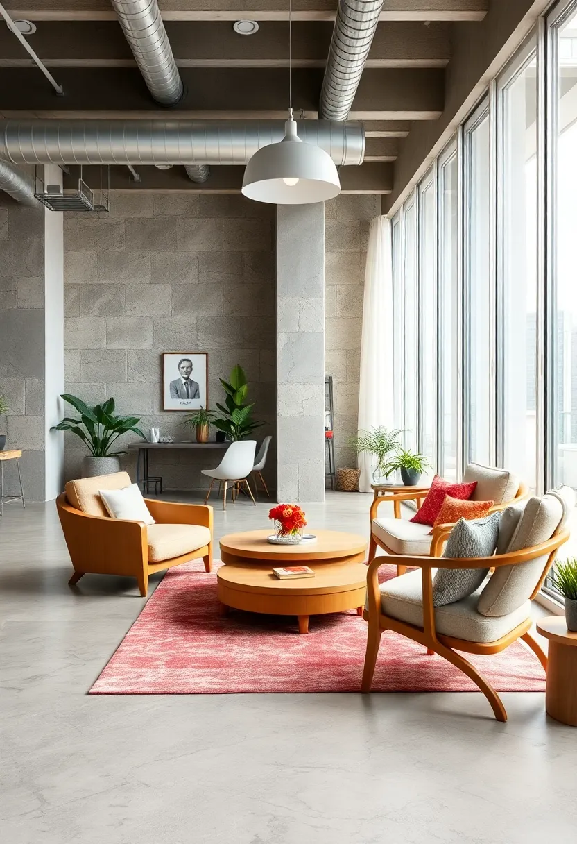 Scandinavian-Inspired Seating with‌ Curved⁢ Wooden Frames and Cozy Textiles