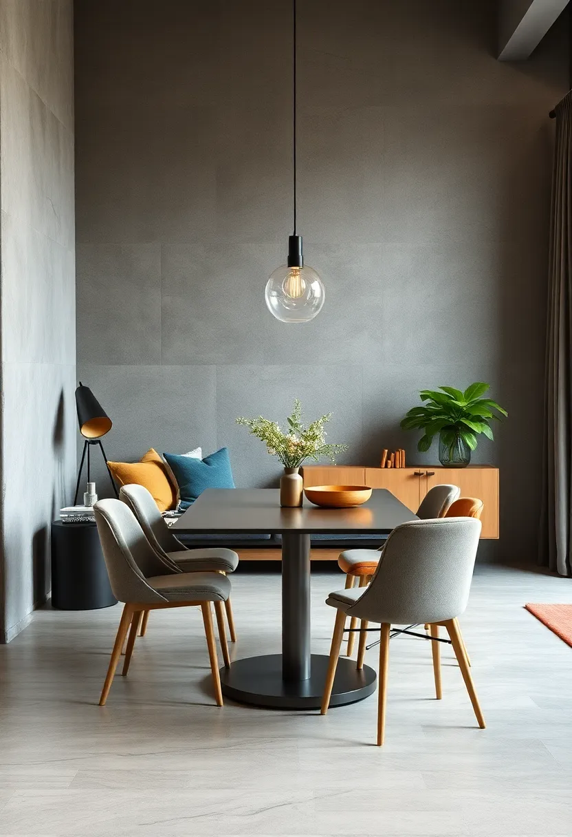 Choose ⁣a ⁢foldable dining table that can be tucked⁤ away when not in use to save floor ⁣space