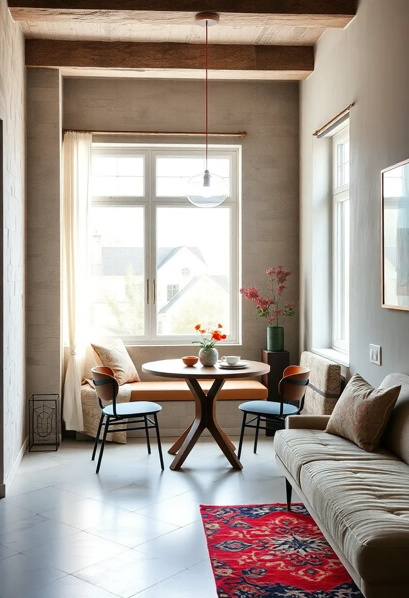 Create a cozy breakfast‌ nook by ⁤converting a window seat or small⁤ alcove into dining space