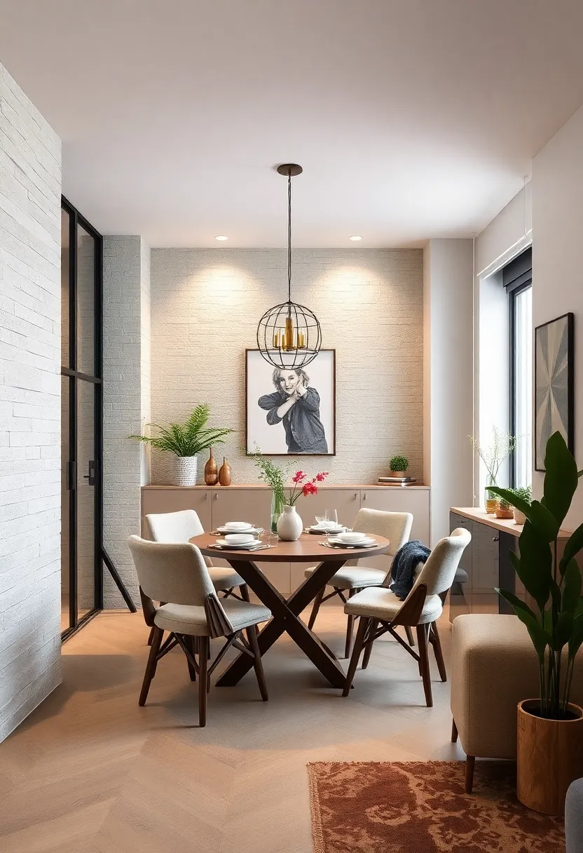 Incorporate⁤ collapsible ⁣or wall-hinged chairs ‌that ⁢can be folded flat against the wall when not in⁤ use