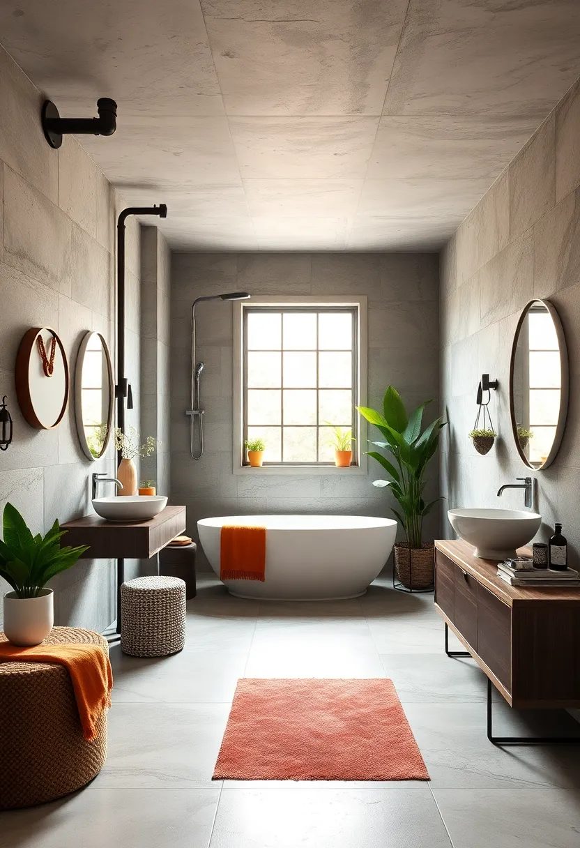 Soft⁤ Industrial: ‍mixing metal ⁤piping with plush textiles‍ creates an inviting yet edgy atmosphere