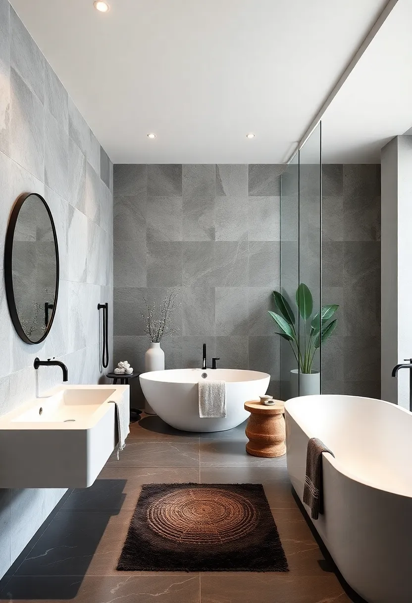 Minimalist Monochrome: Crisp black and​ white contrasts⁢ with clean lines induce a calm, uncluttered ambiance