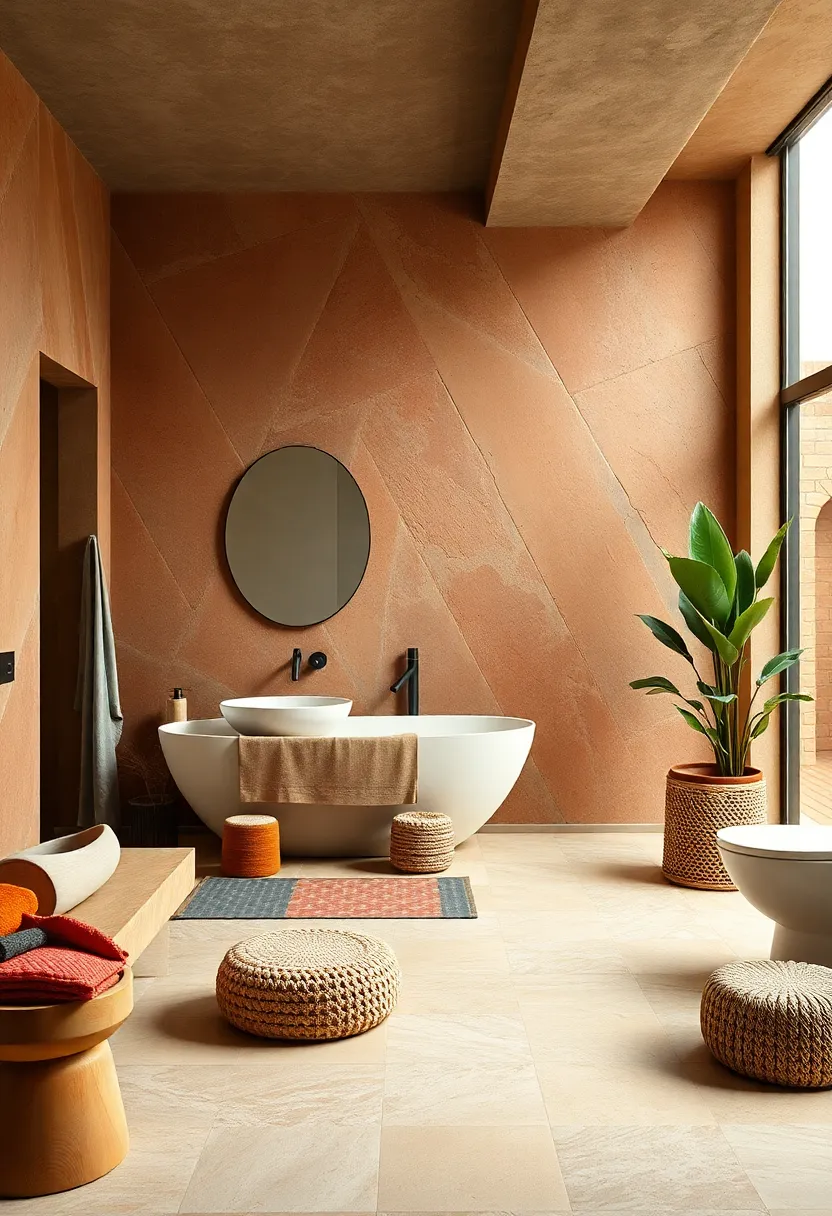 Warm earth Tones:‍ Ochre,‌ terracotta, and taupe shades fused with modern‌ fittings evoke ​cozy sophistication