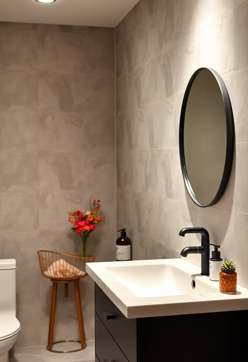 Matte Black Industrial Faucets Paired with ⁤Vintage Subway tiles