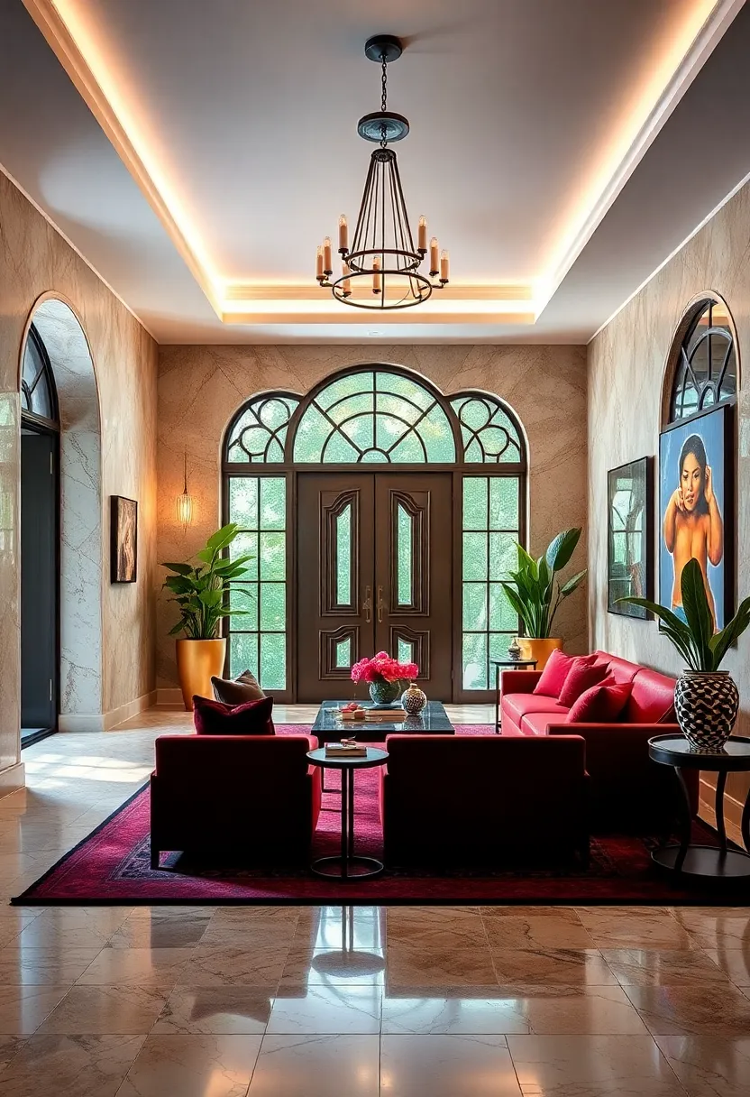 Art ‍Deco Revival: gleaming surfaces,​ bold shapes,​ and rich ⁣colors recall⁣ the ​glamour of a bygone era⁣ with⁢ contemporary sophistication