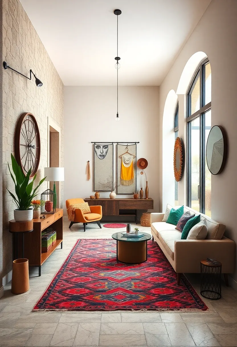 Playful Patterns ⁢and Textures:⁤ Mix‍ patterned wallpaper, bold rugs, and tactile wall hangings for an entryway that’s spirited and lively