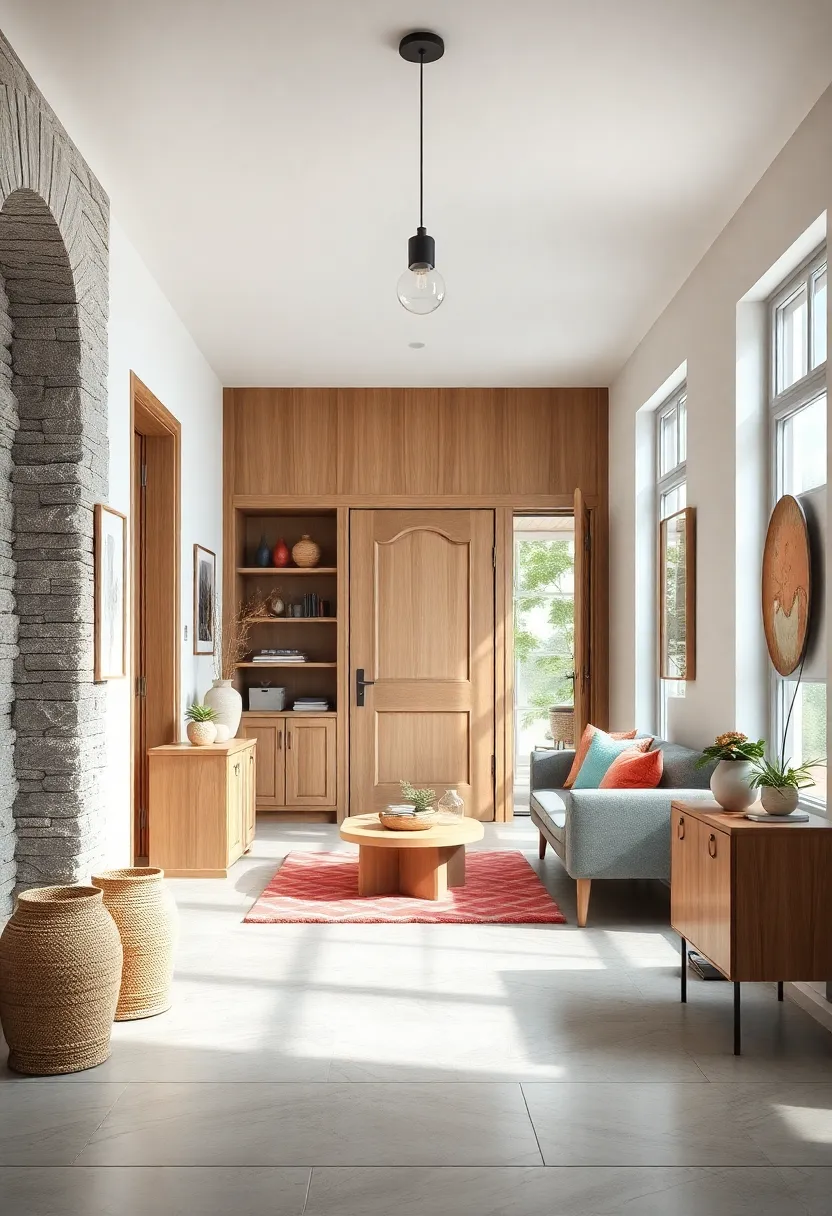 scandinavian Simplicity with Functional⁤ Flair: Light woods, sleek storage⁢ solutions,‌ and soft, neutral⁤ tones ​combine​ for an airy, clutter-free entryway