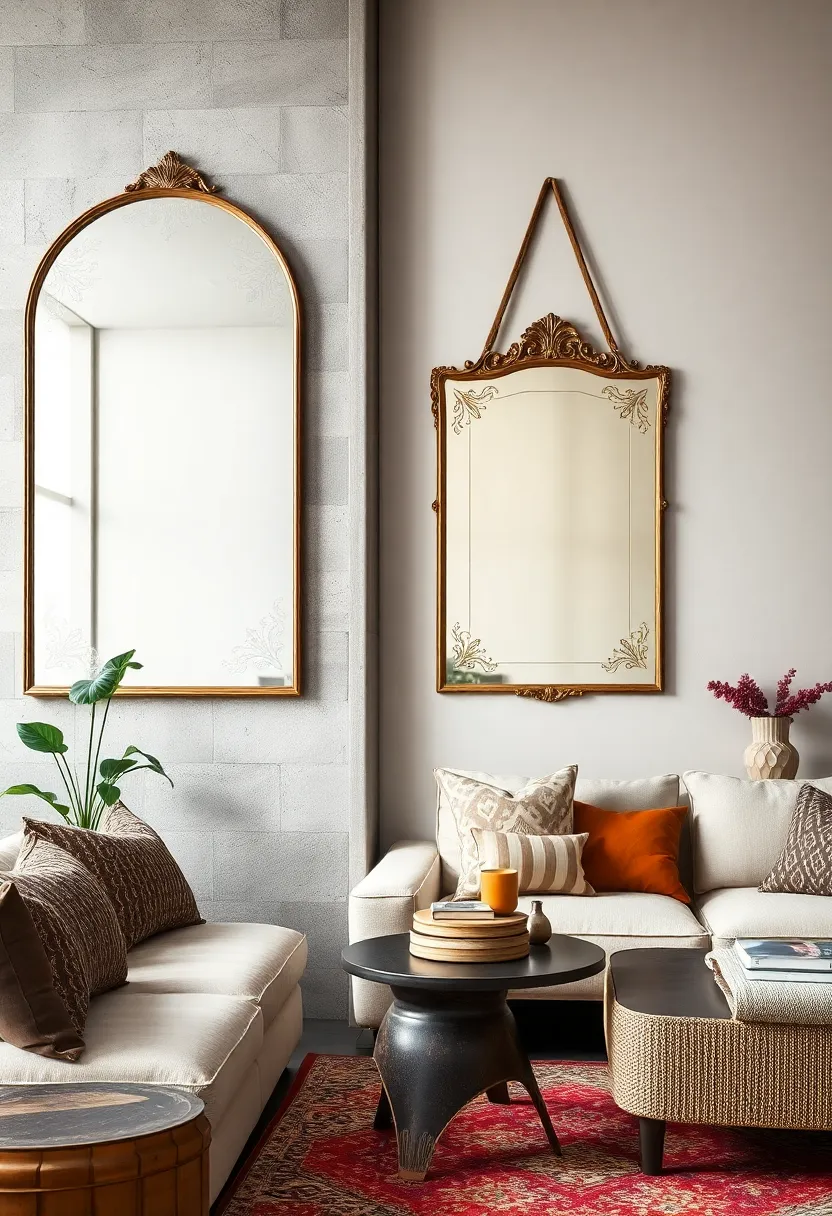 Hang a vintage mirror with ⁤intricate detailing in a bathroom for an unexpected touch of elegance