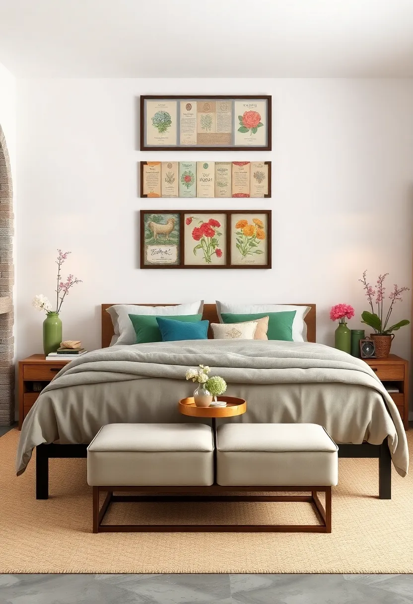 Framed Antique Seed⁢ Packet collections