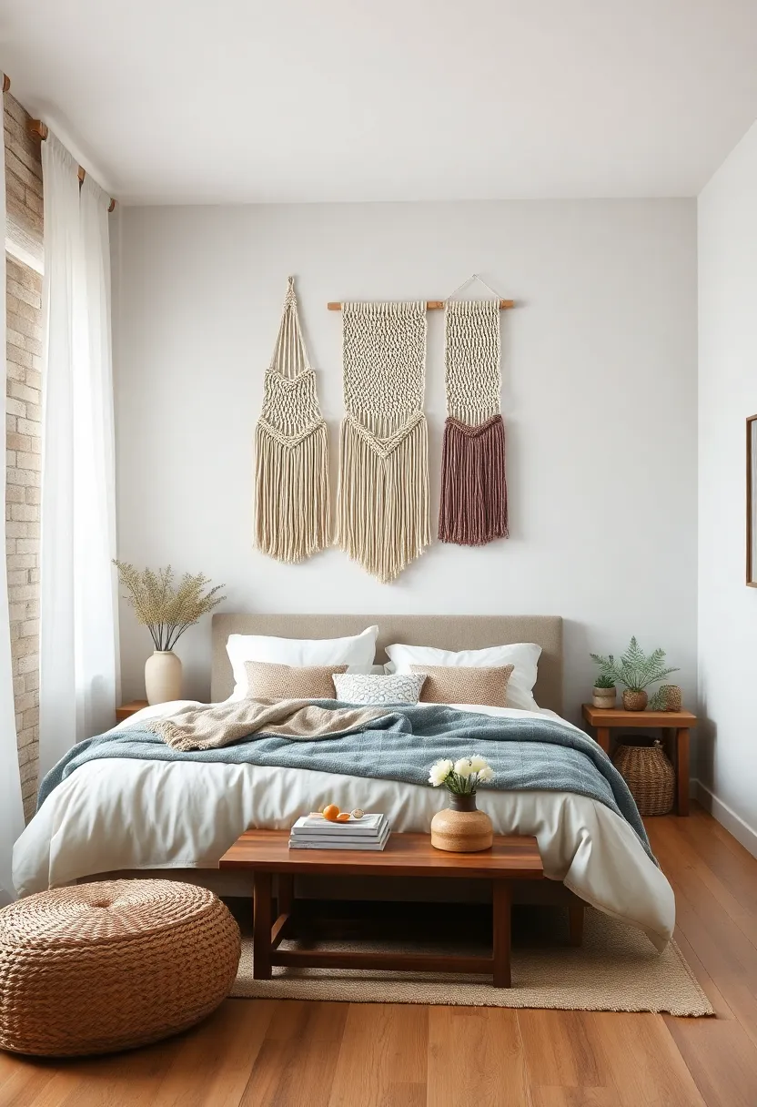 Macramé Wall Hangings with‍ Fringe Details