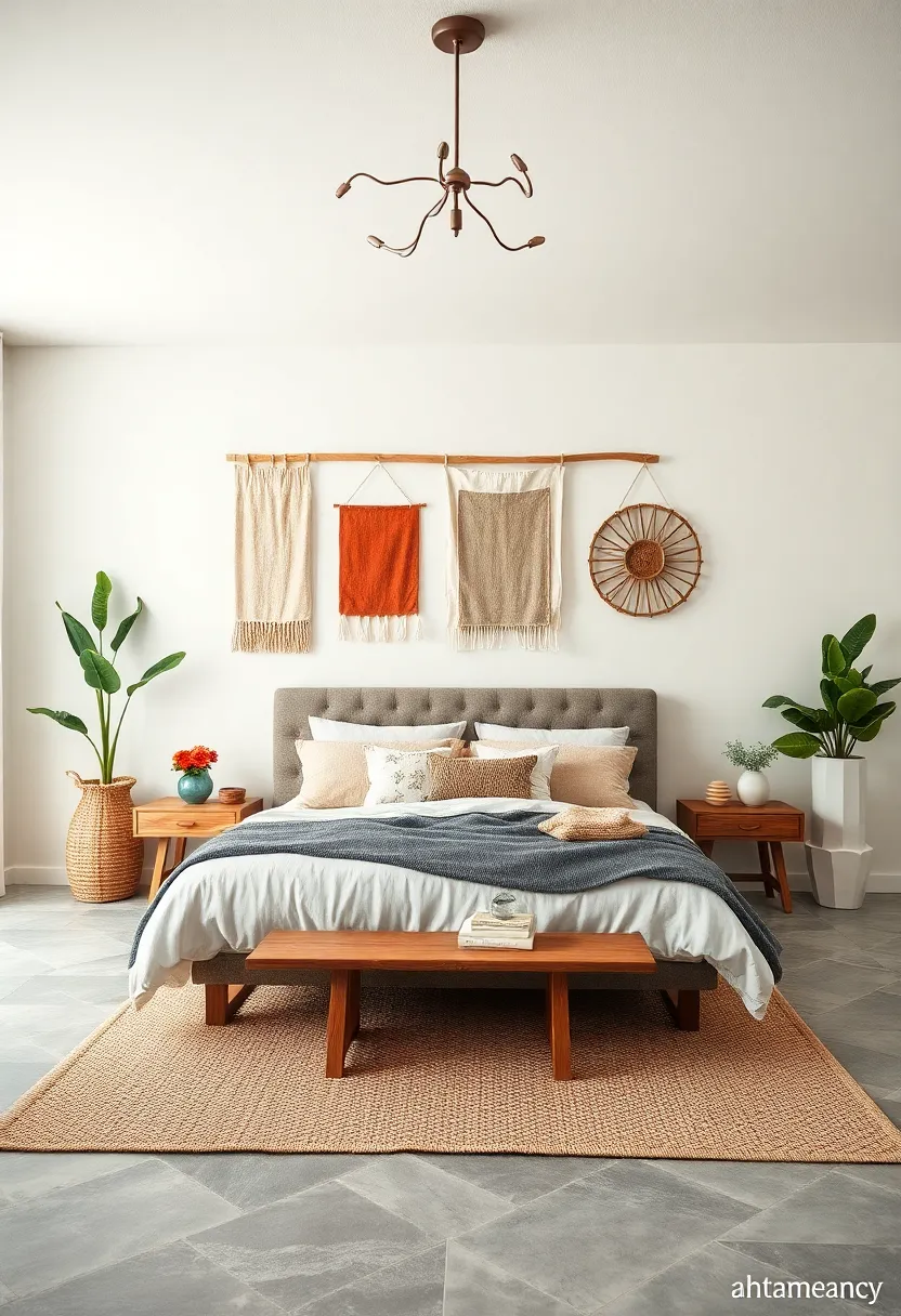 Quilted Fabric Wall Hangings