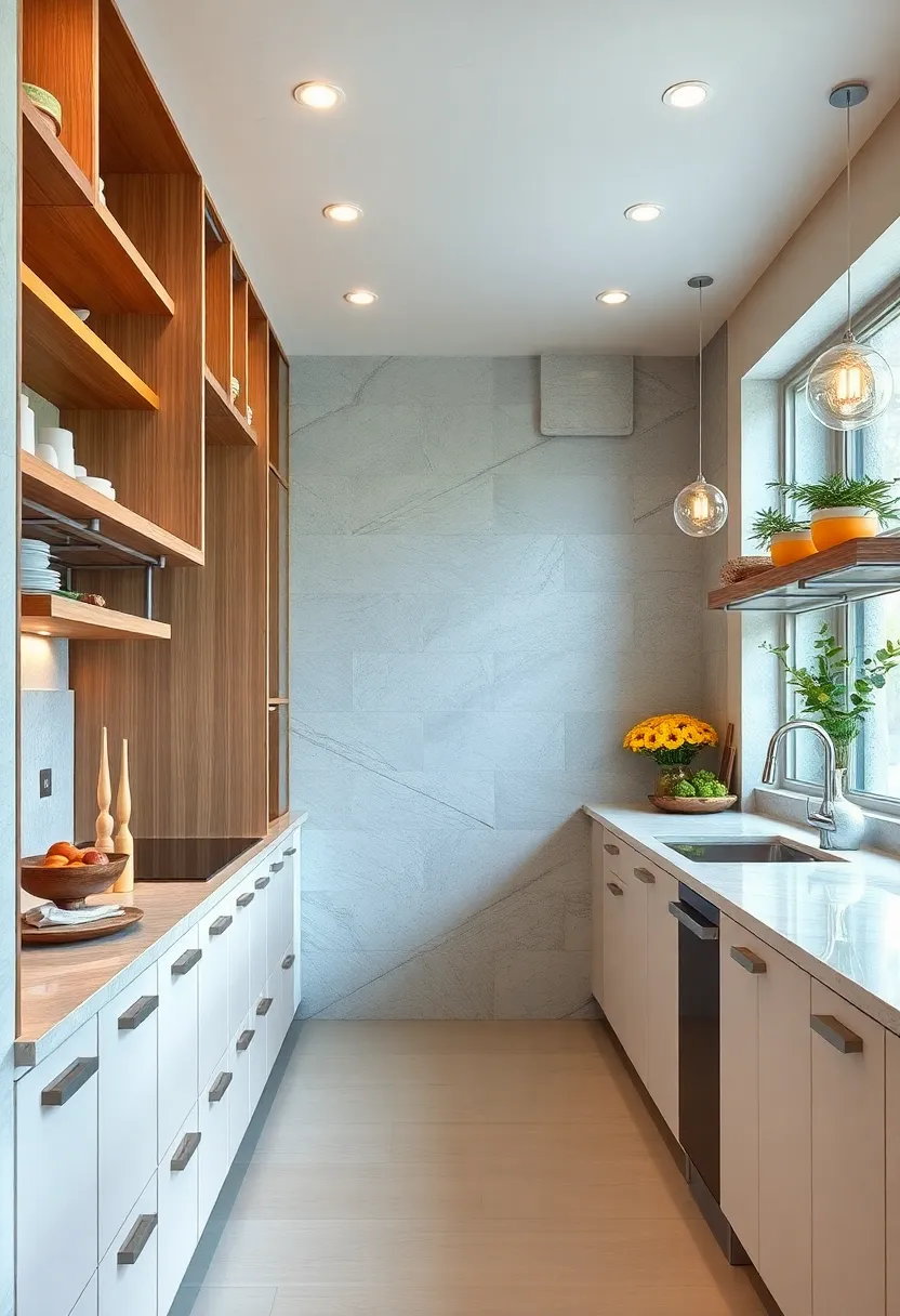 Combine open and closed cabinetry to balance storage needs​ with aesthetic ⁤appeal