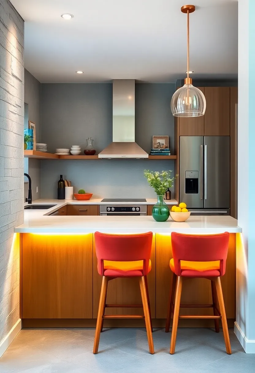 Select ⁤slim-profile bar stools‌ that can be tucked under counters for‌ space-saving seating