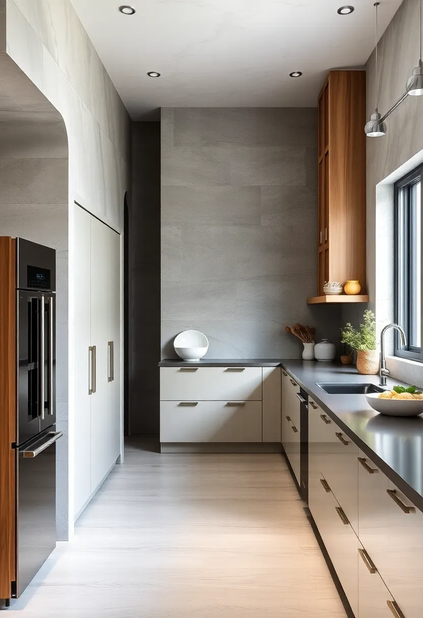 Use slim, pull-out pantry units to maximize vertical ⁣storage ‍in tight spaces