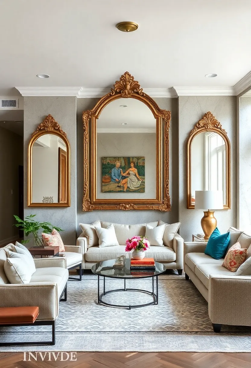 Antique Mirrors with modern Frames: pairing ⁤classic⁢ mirror shapes with sleek, contemporary framing for a balanced ⁣aesthetic