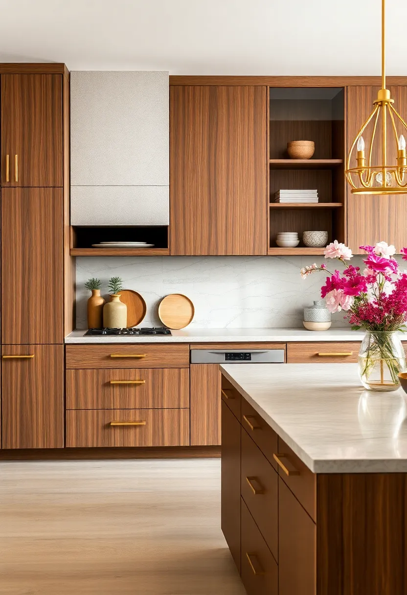 Brass Hardware on Cabinets and Drawers:⁤ Upgrading cabinetry with warm brass pulls and knobs that feel⁤ both old and new