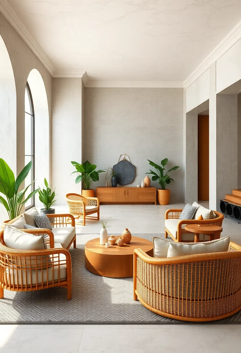 Classic Rattan Elements Introduced in Unexpected Ways