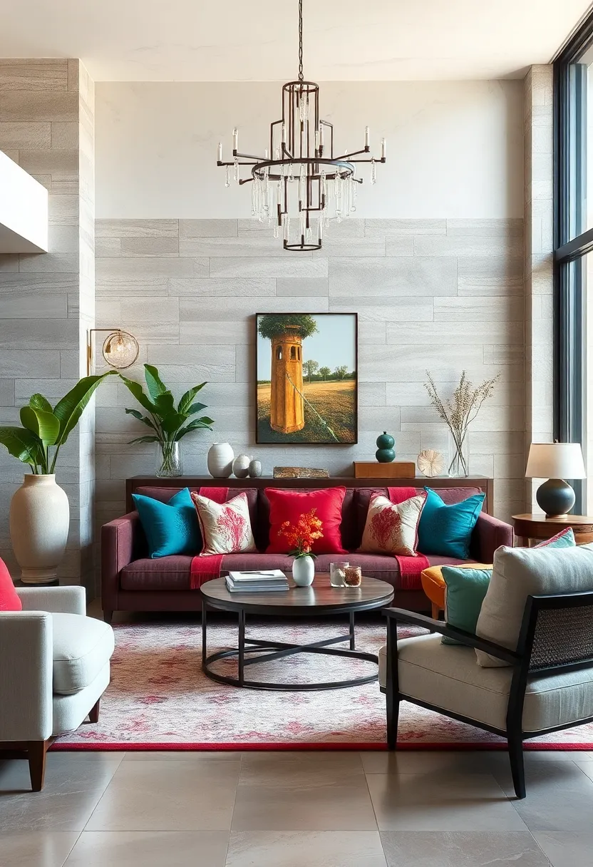 Embroidered Pillows Adding Depth⁣ to ⁣Seating Areas