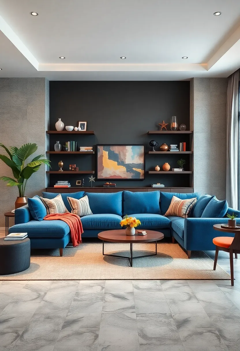 Incorporate⁢ geometric patterns‍ in cushions⁢ or wall art to introduce a dynamic visual⁢ element