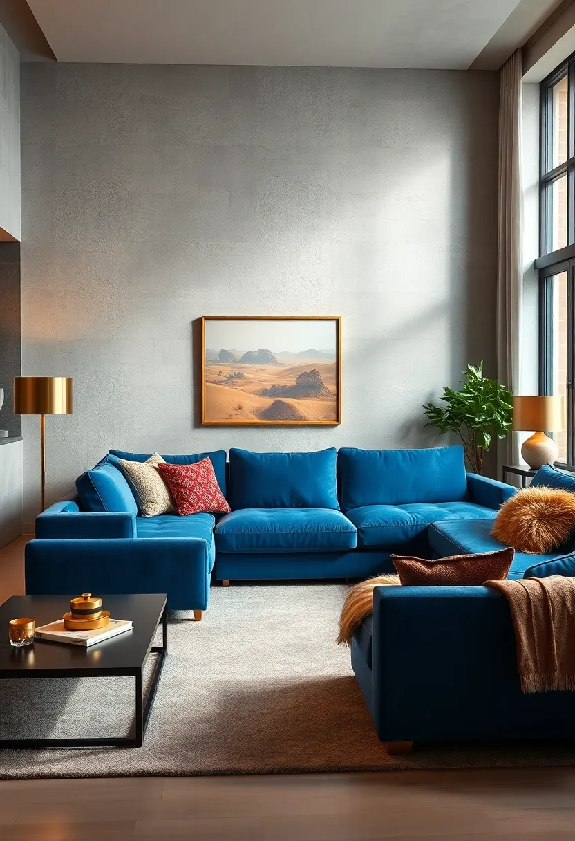 Use metallic ⁤accents,⁢ like gold or brass, in‌ lamps⁢ and decor for a​ touch of elegance