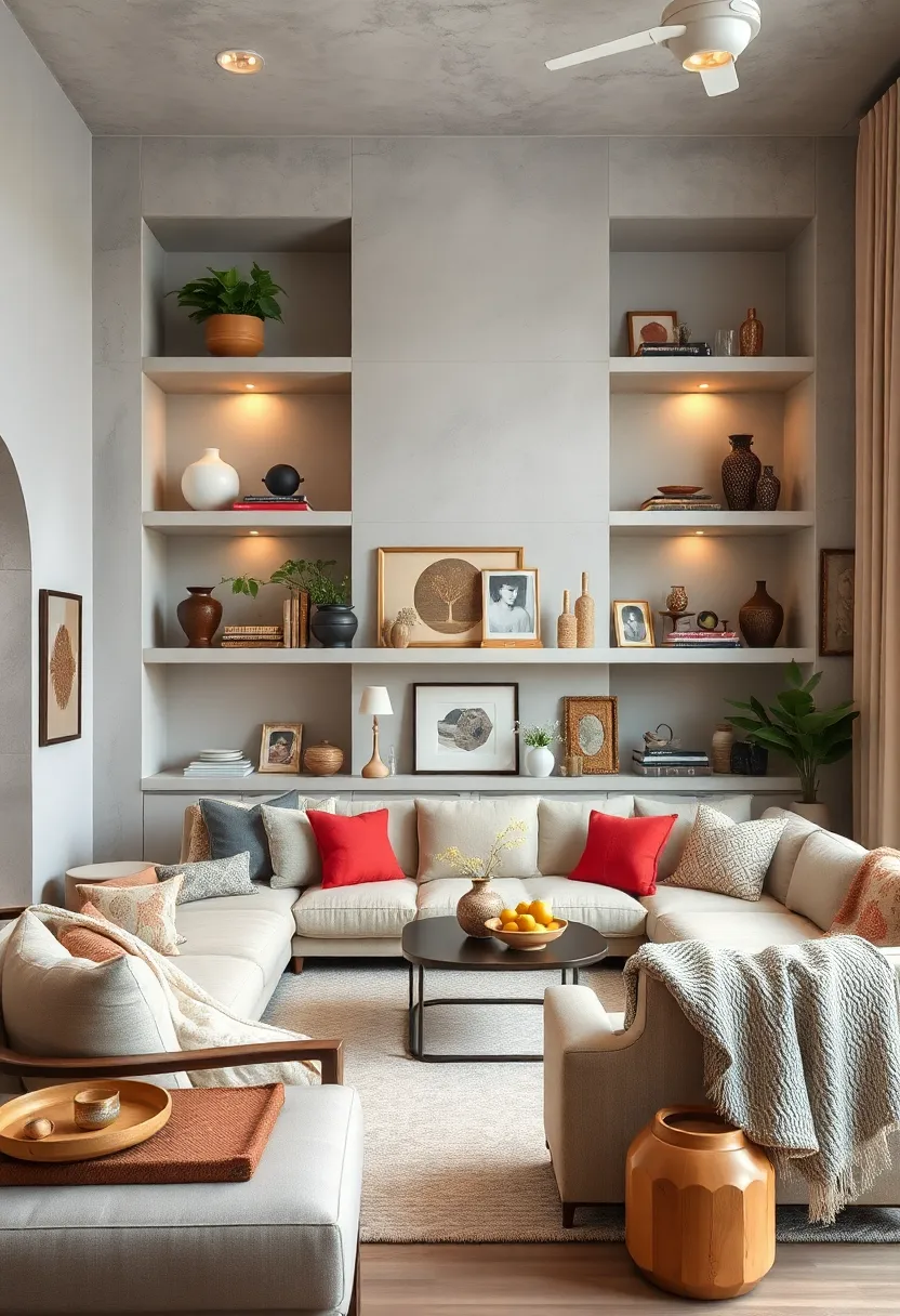 Blend vintage ⁢and modern pieces on your shelves ⁢to create a ⁤curated, eclectic look ​that tells your story