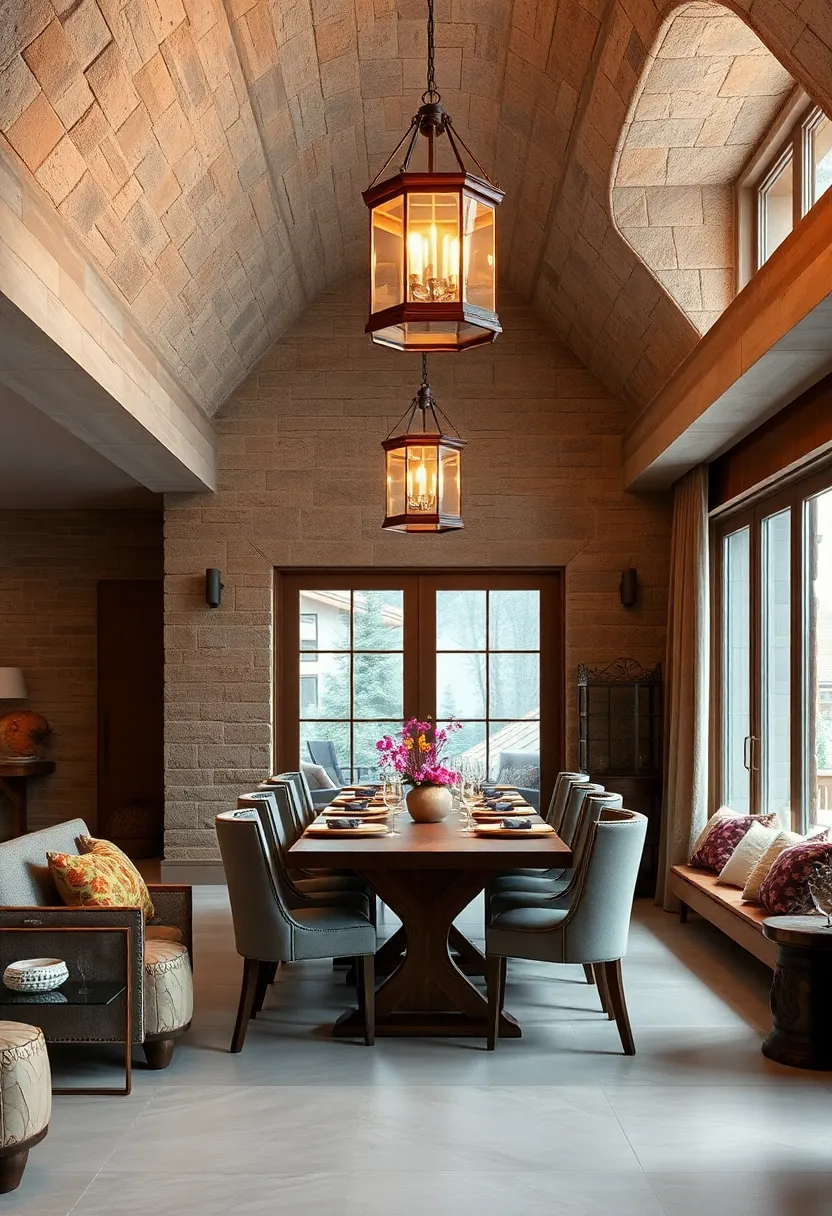 A formal dining area enriched by an Empire-style chandelier, showcasing⁤ ornate detailing⁣ and regal presence