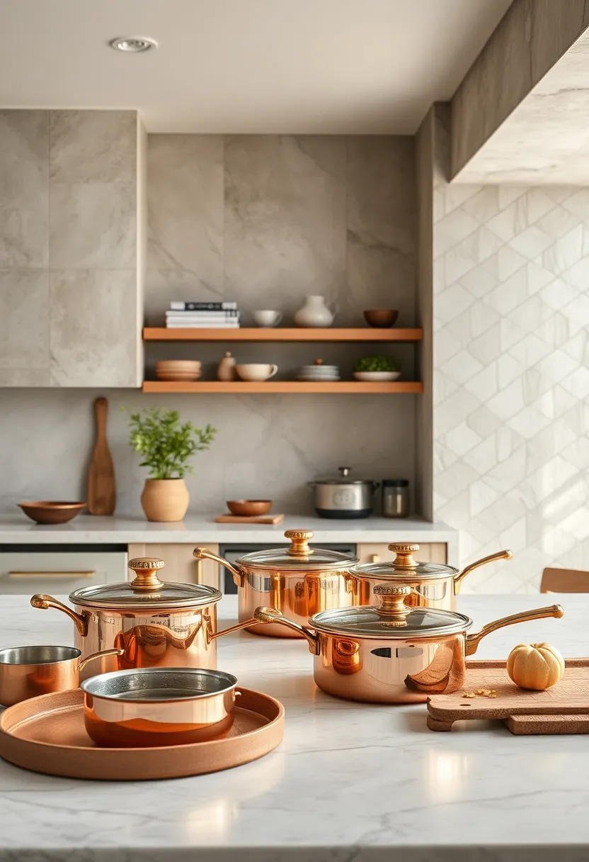Copper Cookware Set – Timeless heat conductivity paired with a striking finish