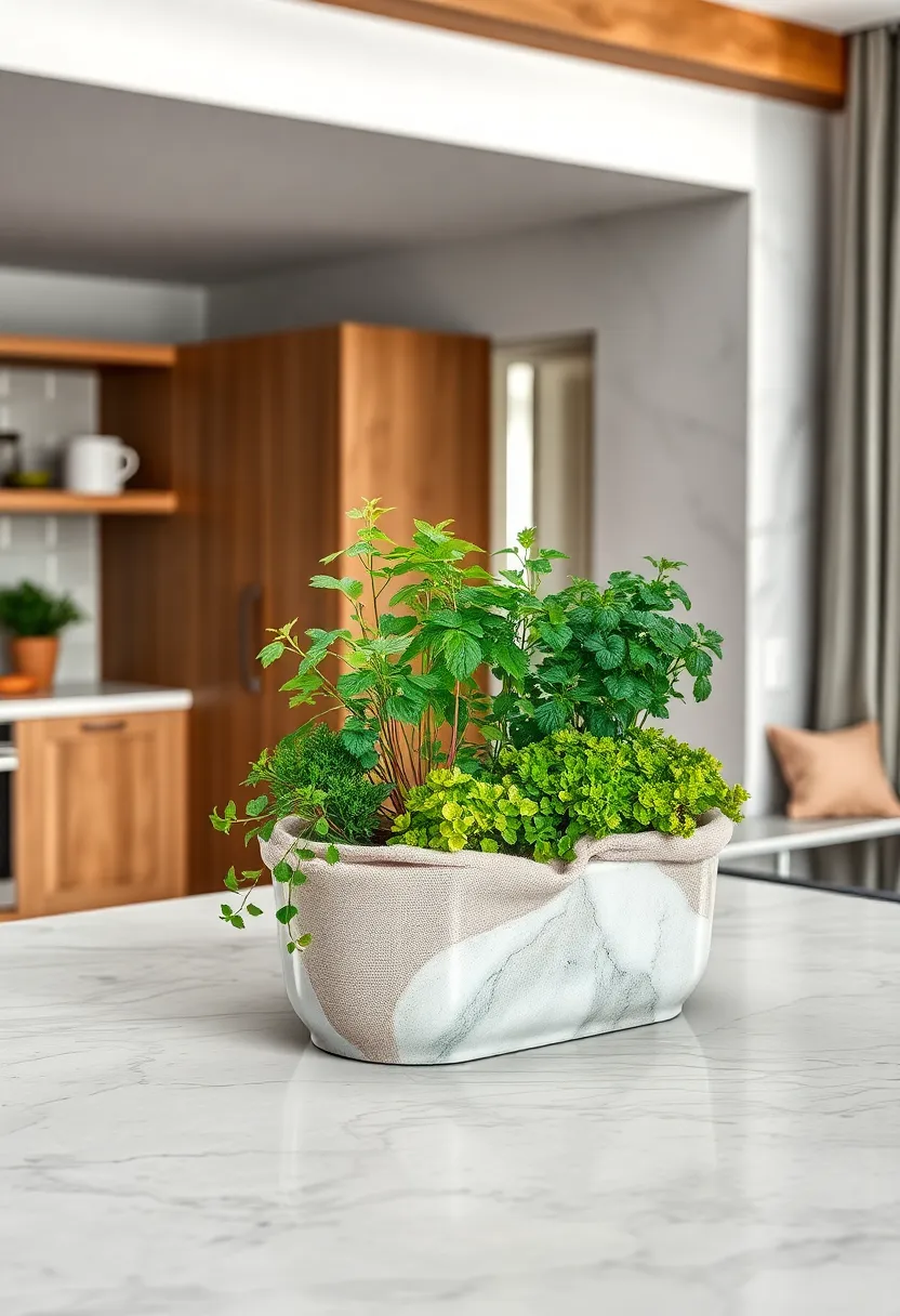 Designer Herb ⁢Garden Planter – Fresh flavors at your fingertips in a chic, compact design