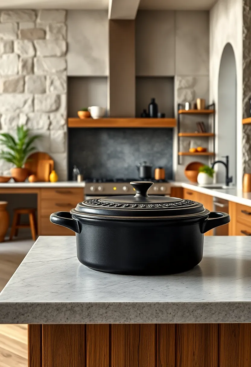 Heavy-Duty Cast Iron Dutch Oven – For succulent braises and‍ classic comfort⁣ dishes