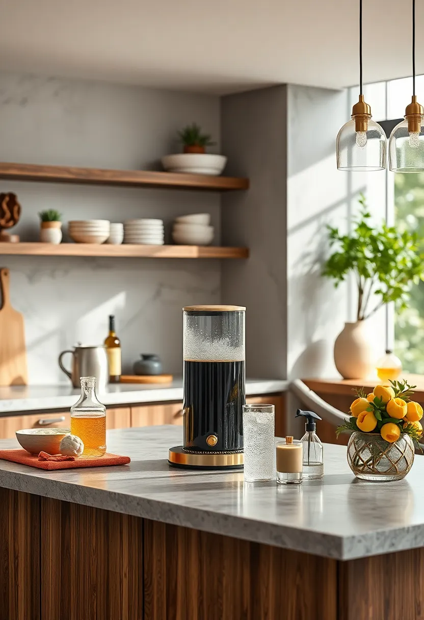 Vintage-Inspired Soda Maker – Effortlessly craft sparkling beverages at home