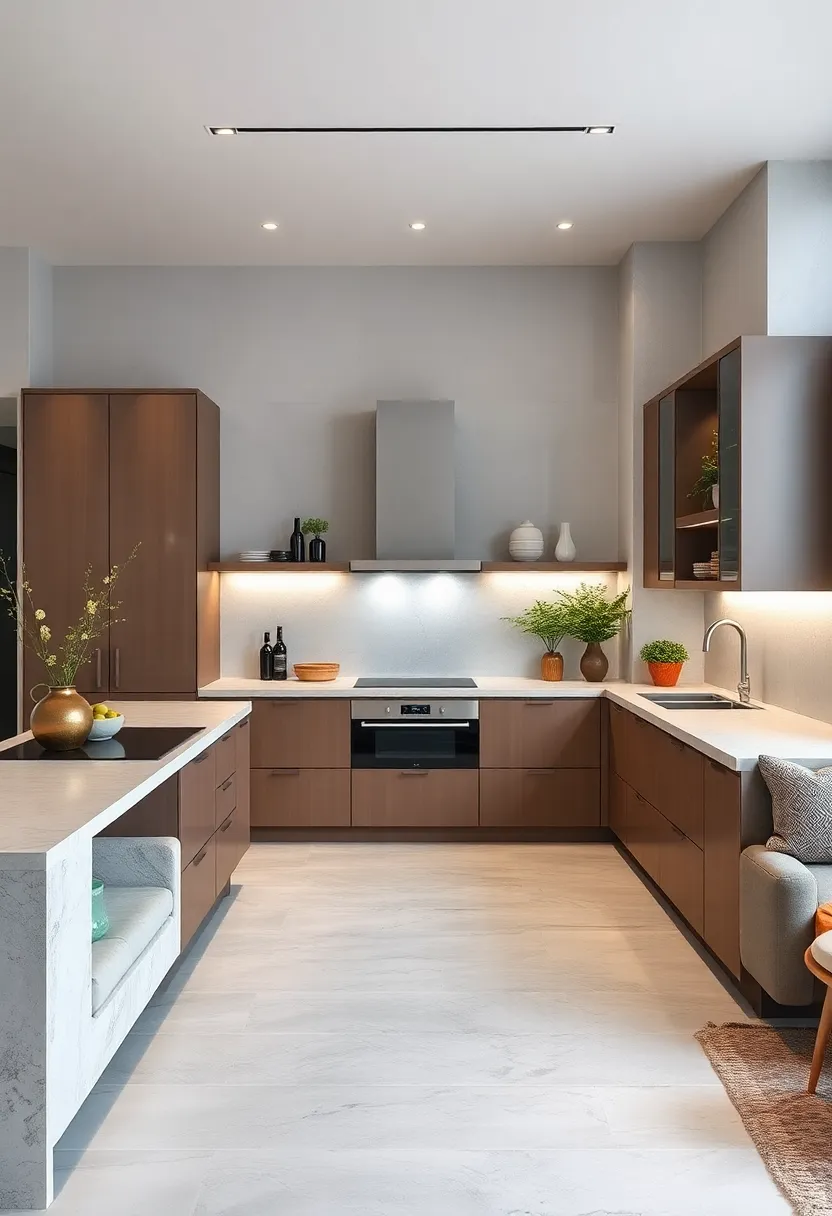 Magnetic knife strips ⁣hidden inside​ cabinet doors for ‌safe⁢ and ‍discreet storage