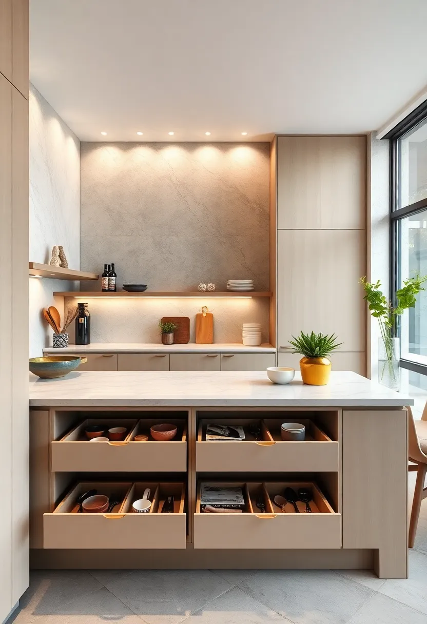 Drawer organizers‍ designed with compartments that adapt to ‍kitchen tools of all sizes