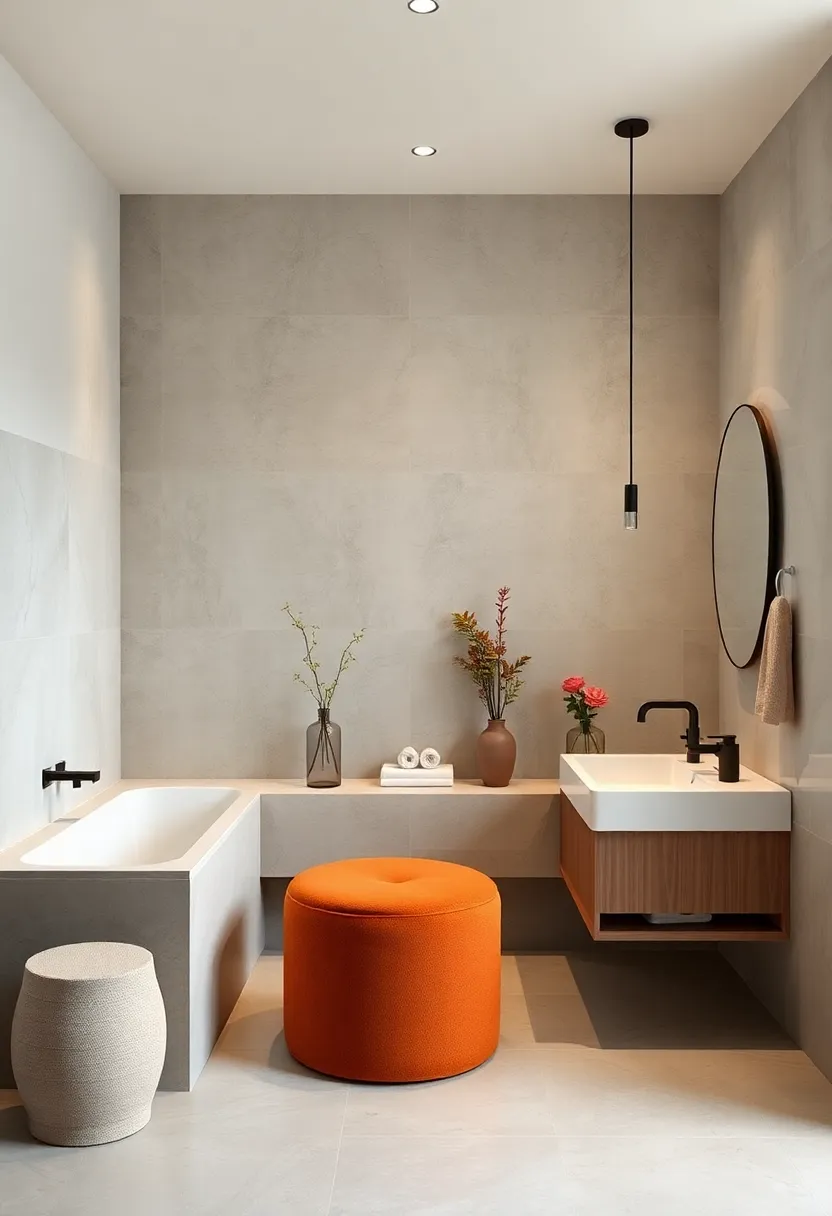 Add​ multi-functional furniture pieces, such ​as stools with hidden compartments