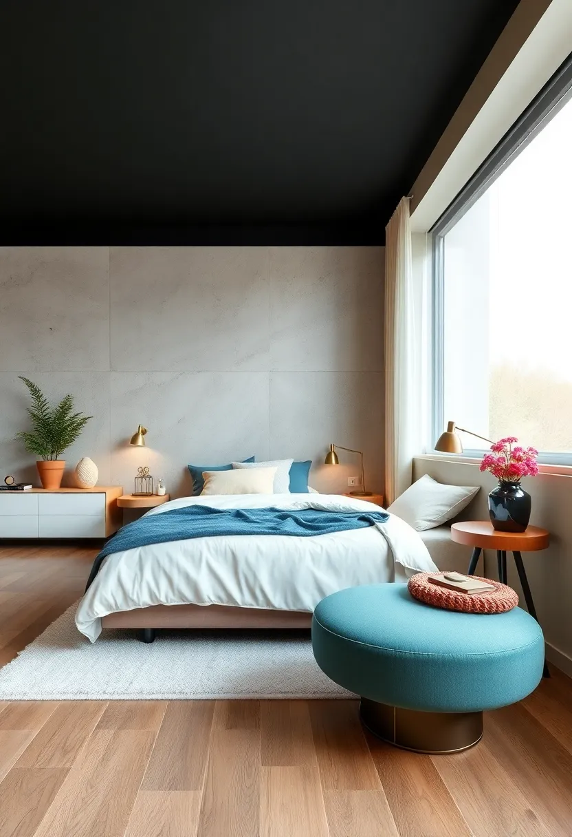 Opt for Floating Nightstands to Enhance Airiness