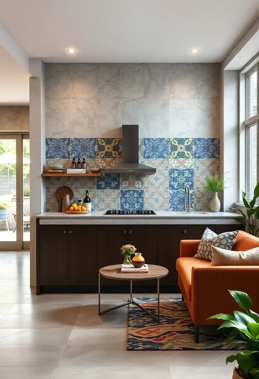 Artistic⁢ Tile Backsplashes: Adding Personality​ with Bold ​Patterns and ⁢Colors