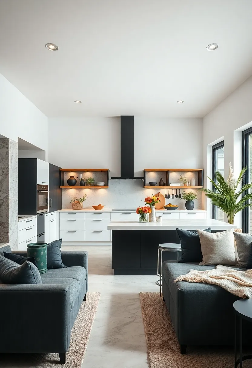 Black and White Contrast: Timeless Palette with ‌a Modern Twist