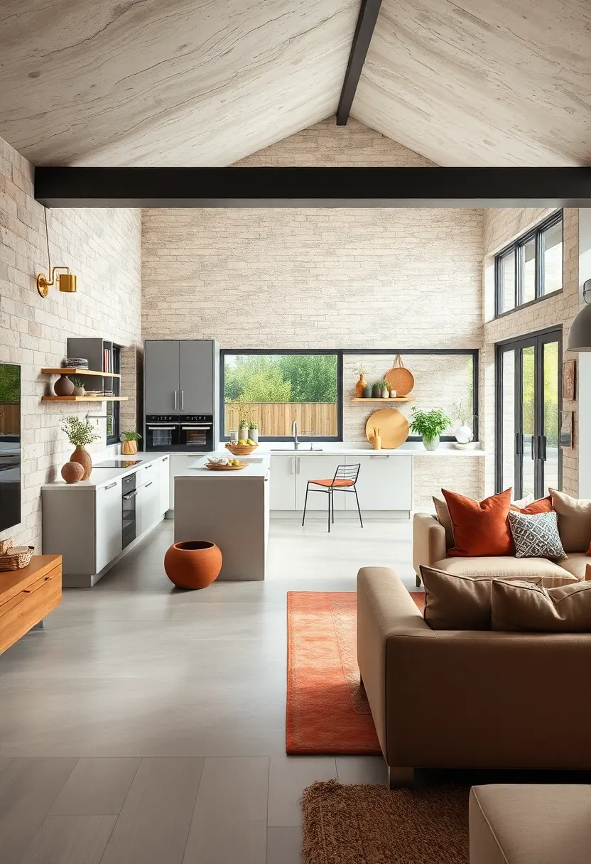 Open-Plan Elegance: Creating Flow​ by ‌Merging Kitchen ⁢and Living Areas