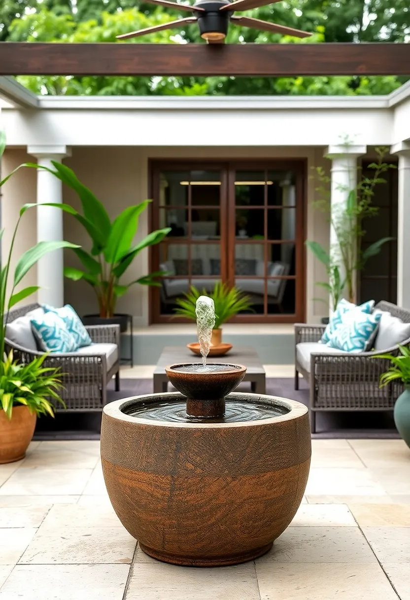 Bamboo Spout⁣ Fountain ‌– Harness⁢ the natural essence ‍of bamboo with a gentle spout fountain ​perfect for tranquil garden settings