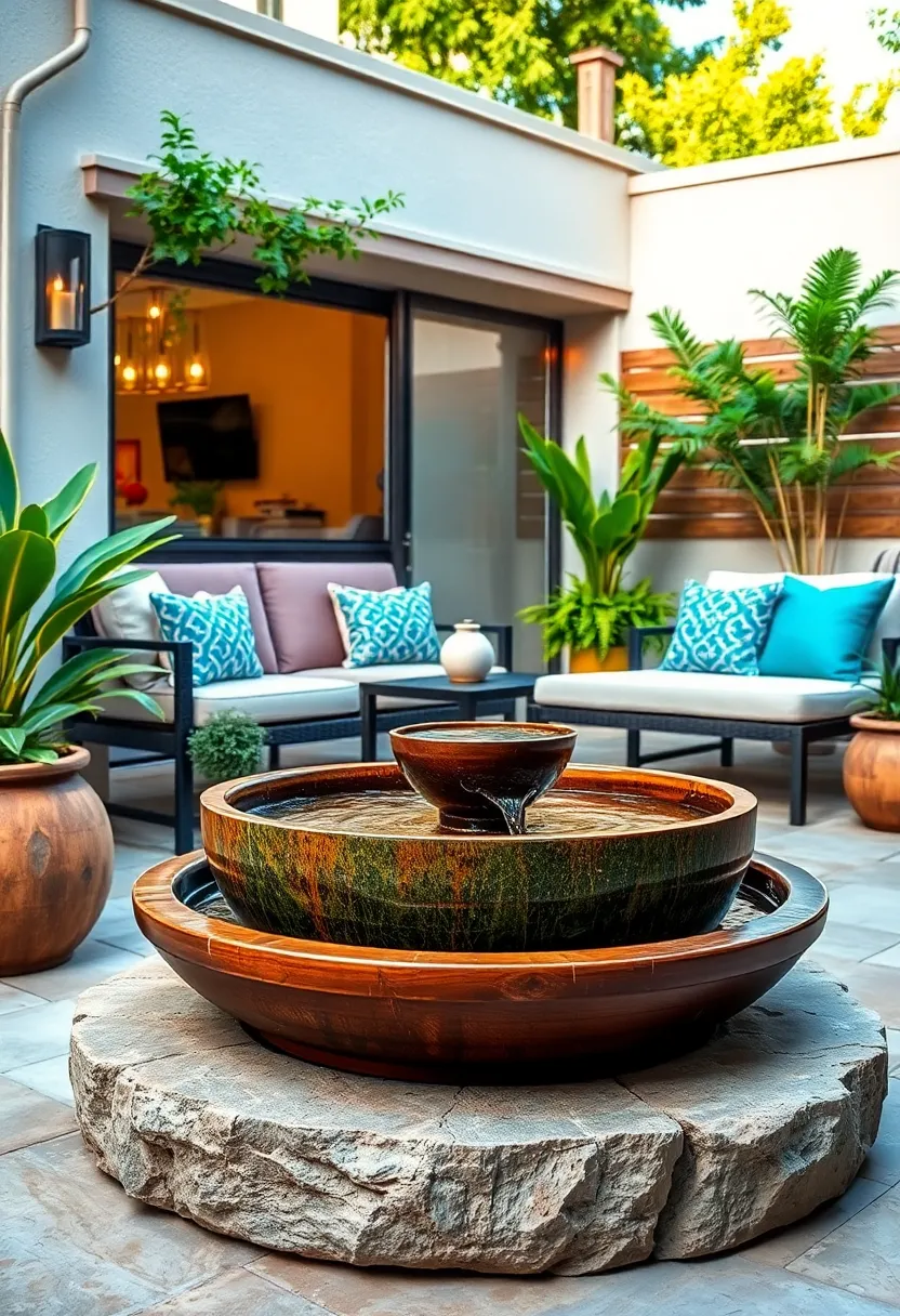 Solar-Powered Water ⁣Bowl – Embrace eco-friendly elegance with a solar-powered water⁣ bowl that glimmers‌ under the sun and trickles gently