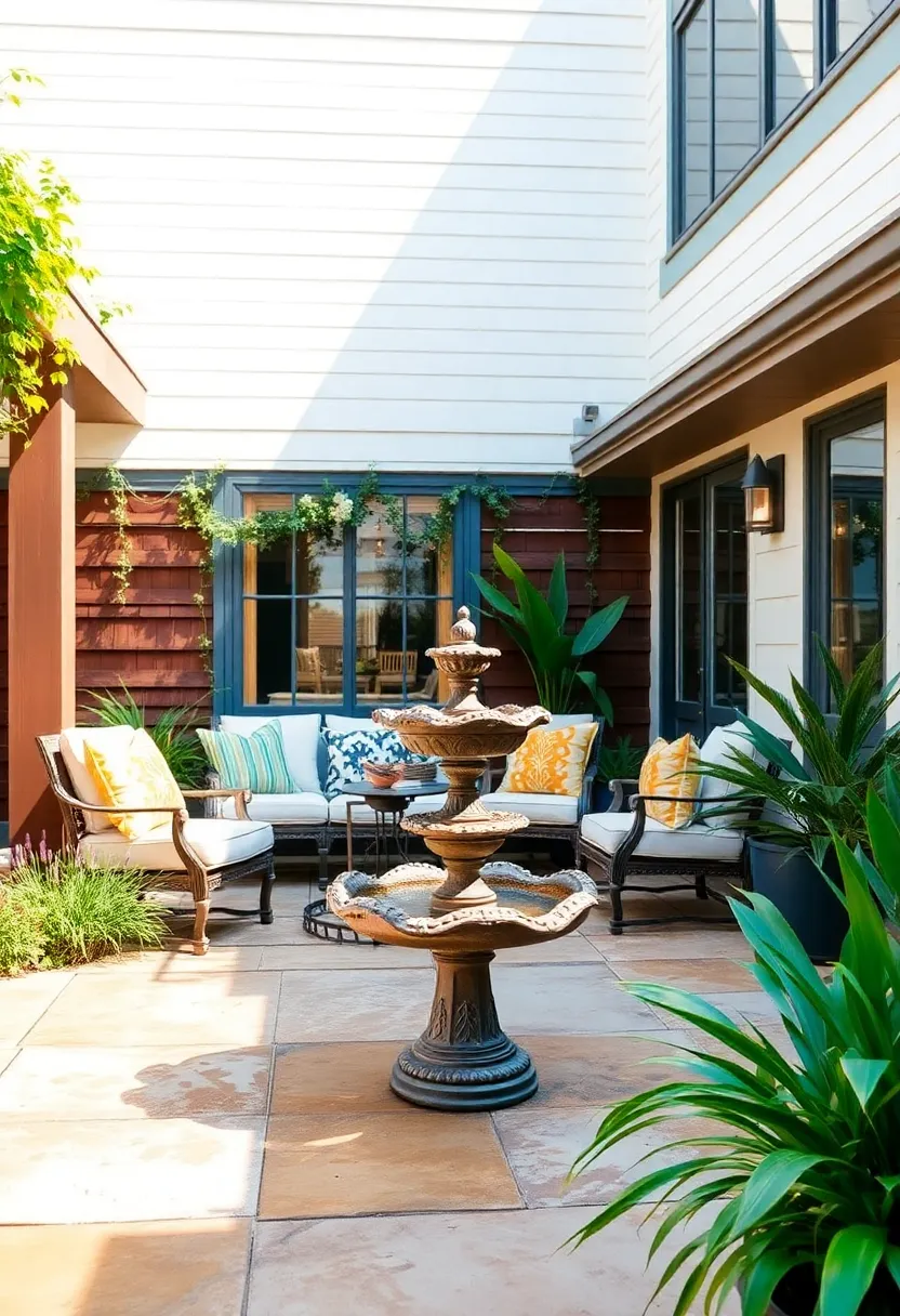 Vintage Birdbath Water Feature –‍ Repurpose a vintage birdbath into ⁢a lovely water feature that attracts wildlife and invites relaxation