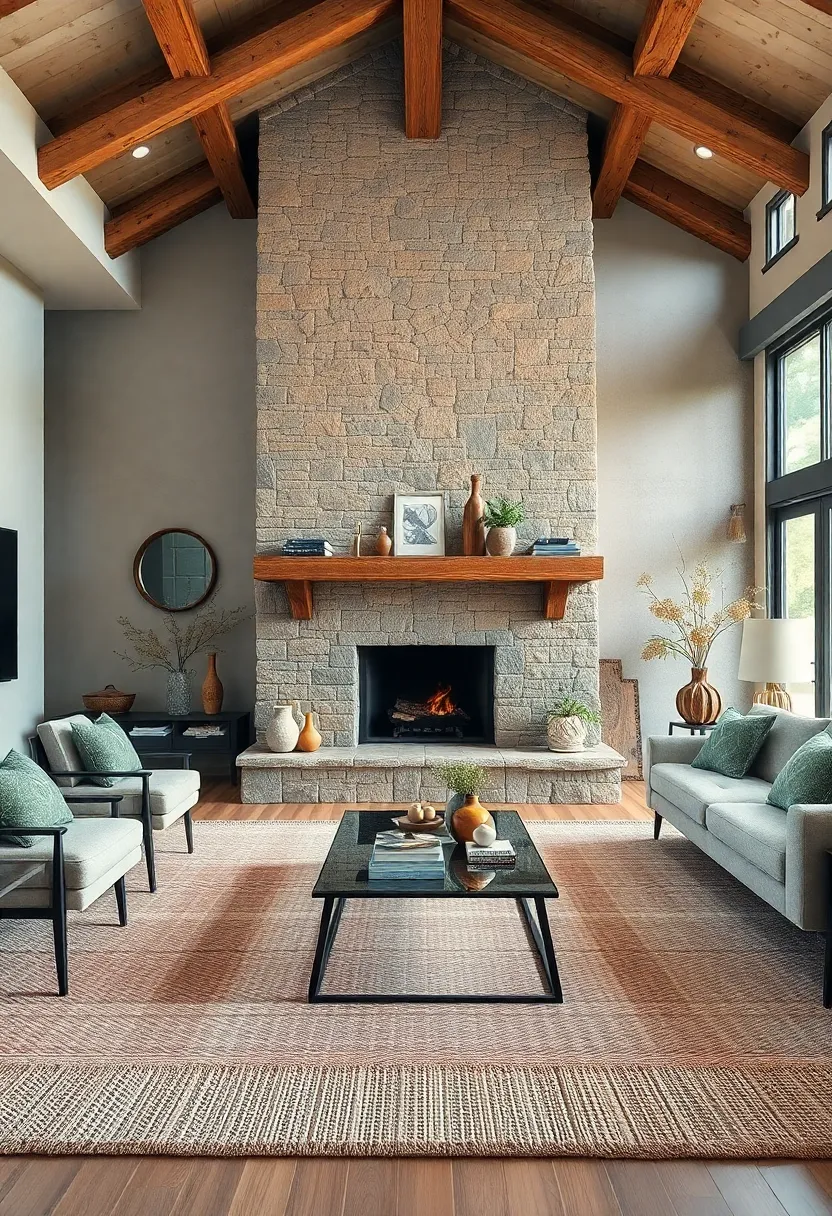 Incorporate ⁤a large,woven ​area ⁤rug to anchor the space and ⁣add warmth‍ underfoot