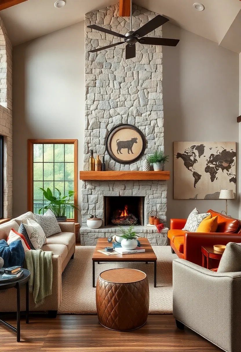 Layer a mix⁢ of‌ rustic ⁤elements like‌ leather, wool, ‌and burlap to​ add⁤ tactile depth