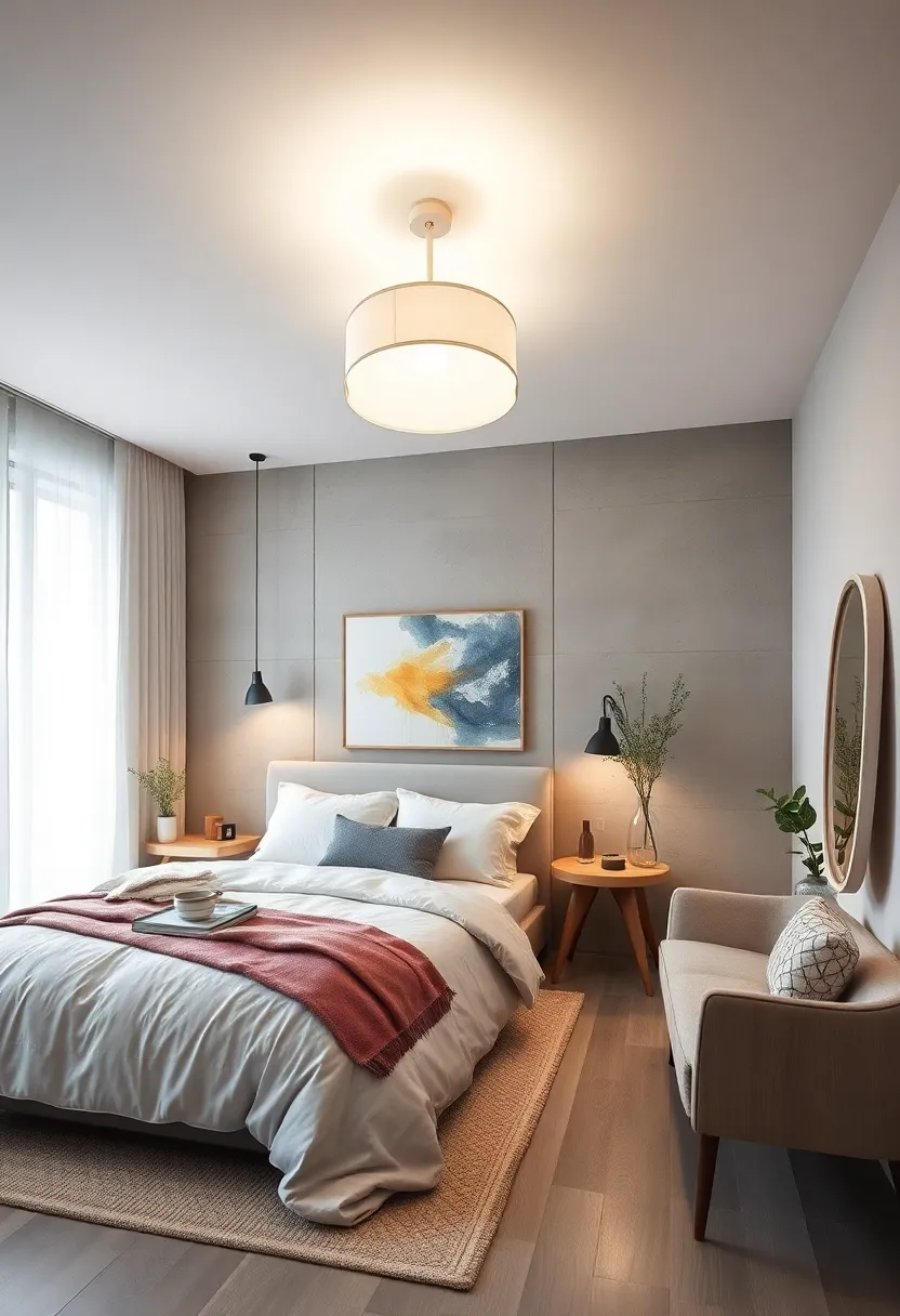 Choose‌ frosted glass ceiling fixtures that diffuse light evenly, echoing the Scandinavian love ​for soft illumination