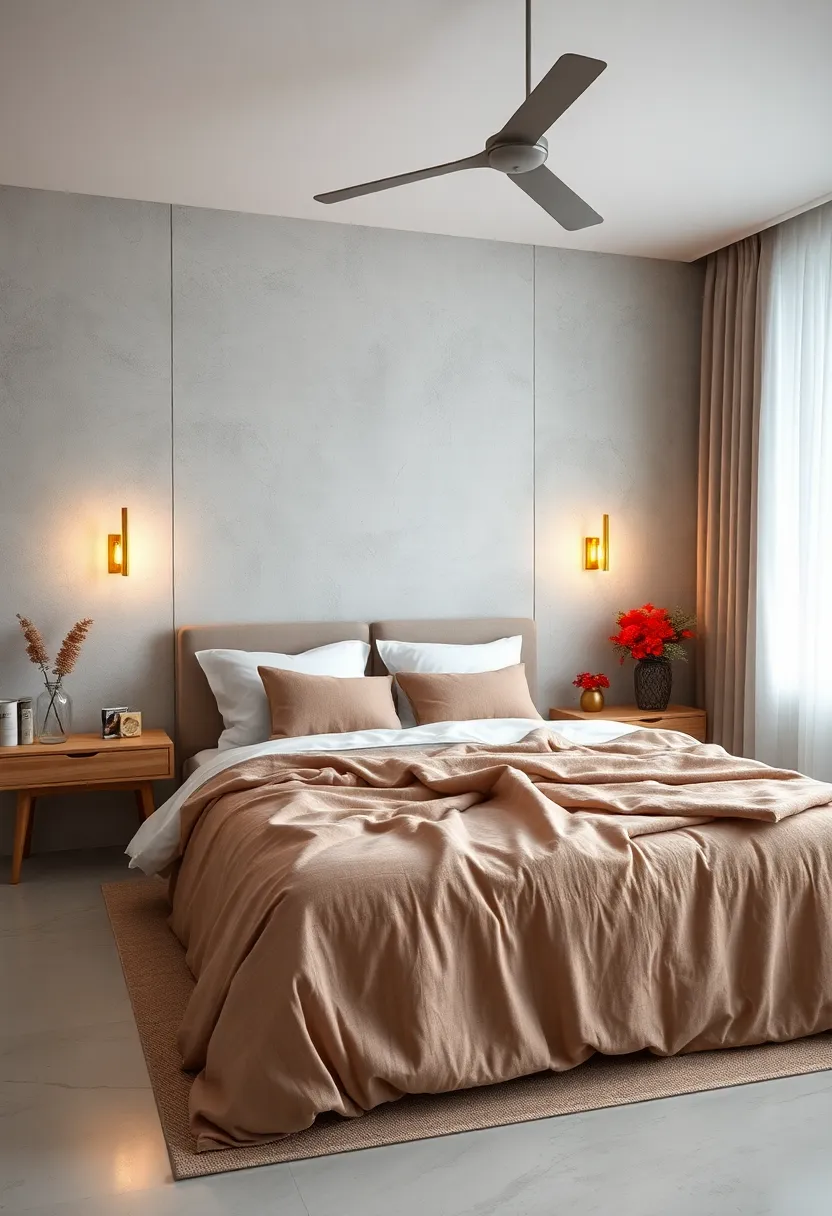 Combine ⁣minimalistic ⁤brass sconces with light wood accents to introduce subtle luxury and warmth