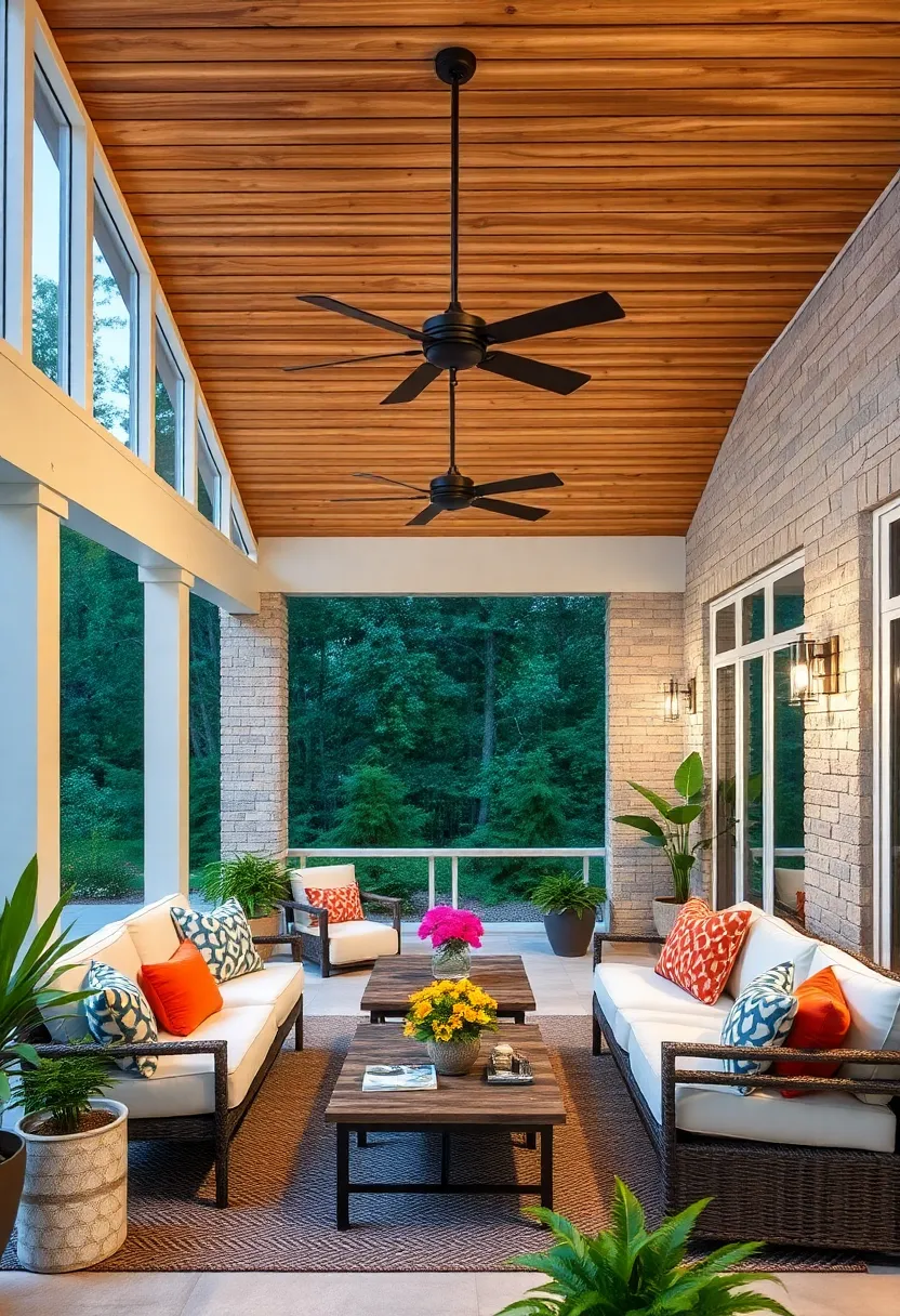 Cedar Shake Ceiling:‌ Emulate outdoor roofing material for a rugged, natural canopy​ above
